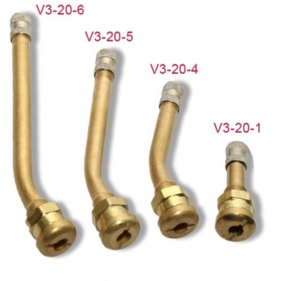 Universal Brass Tubeless Tire Valve with Extension Wheel Tire V3-20-1 V3-20-6 V3-20-4 V3-20-5 Стандартный OE NO. и универсальный