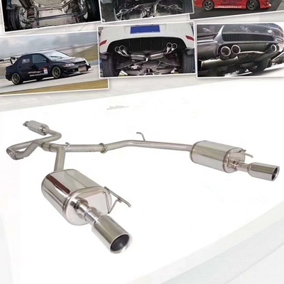 Нержавеющая сталь 304 универсальная автомобильная установка Chevrolet Cruze Средняя и хвостая части Выхлопная система с управлением клапаном