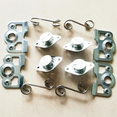 Заменить/ремонтировать Sprint Car.500 Tab Plate and Springs Steel Universal 7/16&quot; Self Ejecting Dzus для замены