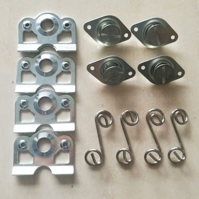 Заменить/ремонтировать Sprint Car.500 Tab Plate and Springs Steel Universal 7/16&quot; Self Ejecting Dzus для замены