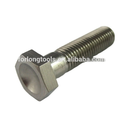 Sprint Car 5/16&quot;-24 x 1-1/2&quot; UNF Титановый шестеренковый головный болт DIN Standard из титанового сплава 6AL-4V с естественной отделкой