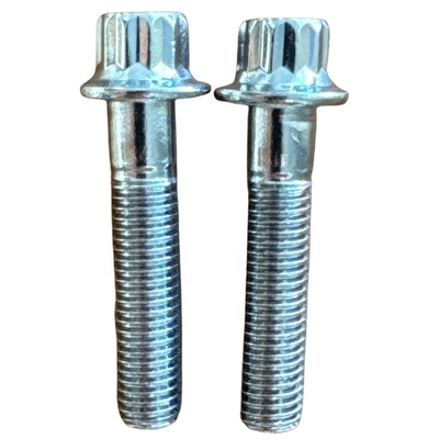 Естественный M8 x1.25x 32MM GR5 12-точечный фланцевый болт для улучшения и настройки производительности гоночных автомобилей