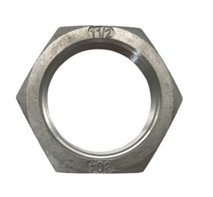 GB Standard 5/8-18 Титановые шестеренговые консервы для Heim Joint Rod End Thin Nut Hexagon Natural Finish Imperial Inch Titanium