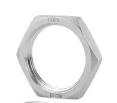 GB Standard 5/8-18 Титановые шестеренговые консервы для Heim Joint Rod End Thin Nut Hexagon Natural Finish Imperial Inch Titanium