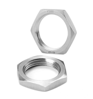 GB Standard 5/8-18 Титановые шестеренговые консервы для Heim Joint Rod End Thin Nut Hexagon Natural Finish Imperial Inch Titanium