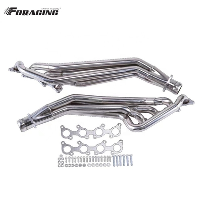 Полированный выхлопный насос из нержавеющей стали для 5.0L V8 Mustang Manifold LS1 LS2 LS3 LS6 LSX Гарантированная пригодность и функция