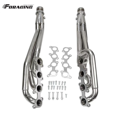 Полированный выхлопный насос из нержавеющей стали для 5.0L V8 Mustang Manifold LS1 LS2 LS3 LS6 LSX Гарантированная пригодность и функция