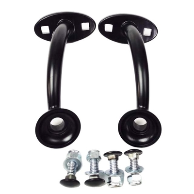 Universal Highboy Fenderless Hot Rod Headlight Mount Черная стальная конструкция для универсальной автомобильной установки OE NO.