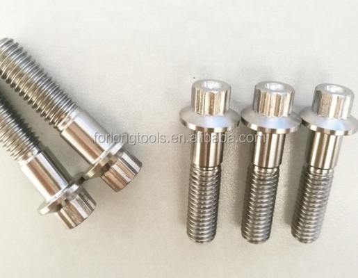 Стандарт ISO ZINC Finish Steel and Titanium Gr5 12 PT BBS Разделенные болты M7 x 32mm M8*32mm для автомобильных приложений