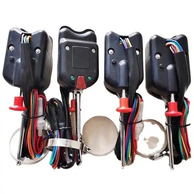 Черный универсальный горячий род Chrome Column Mount Turn Signal Switch с пуговицей опасности и стандартным размером OEM