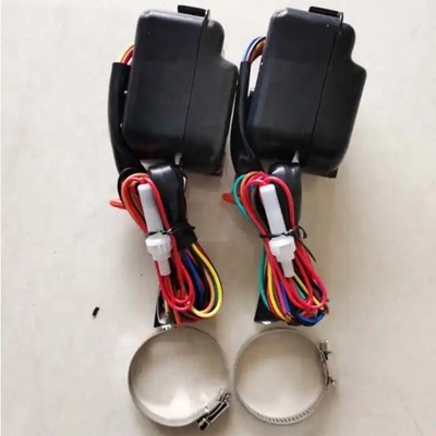 Черный универсальный горячий род Chrome Column Mount Turn Signal Switch с пуговицей опасности и стандартным размером OEM