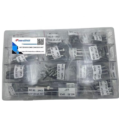 Универсальное устройство SPRINT CAR XXX ONS CHASSIS TITANIUM Triple X Sprint Car Bolt Kit Complete Grade 8 OR Q/C R/R S/P PLUS BOLT KIT