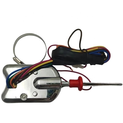 Universal Street Hot Rod Chrome Column Mount Black Turn Signal Switch with Hazard Knob Замена/ремонт Цель