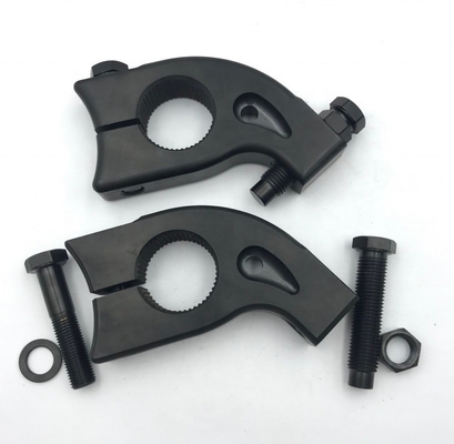 Титановый Gr5 Черный ПВД Торсионный стоп 1 3/4 &quot;Раздел 1-1/8&quot; Сплин 7/16 Регулируемый болт для всех шестигранников 9/16 &quot;в различных отраслях промышленности