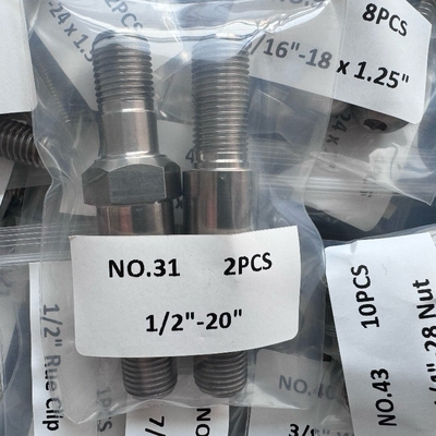 Universal Fitment Eagle's TITANIUM ONE NUT OR Q/C R/R S/P PLUS BOLT KIT Идеальное дополнение к шасси вашего спринтового автомобиля