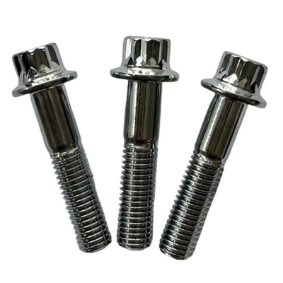 Производительность M8 x1.25x 32MM Титановый фланцевый болт для гоночных автомобилей Черный/зеленый/натуральный отделка