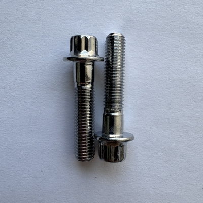 Производительность M8 x1.25x 32MM Титановый фланцевый болт для гоночных автомобилей Черный/зеленый/натуральный отделка