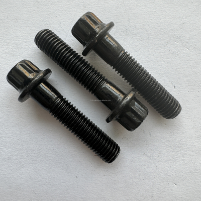 Титановый Gr5 12 PT RS/RX Split Rim Kits M7 x 32 Шнур и гайка Фланц Шнур Черный для универсальной автомобильной установки