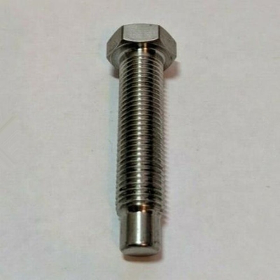 Micro Sprint Car Natural Titanium Torsion Stop Bolt 5/16&quot;-18 OE NO. Универсальный с шестигранной головкой
