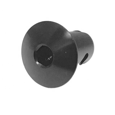 Универсальные 7/16&quot; Алюминиевые Dzus Button Dome Allen Head Quarter Turn Fasteners.500 Black Быстрая и простая замена/ремонт