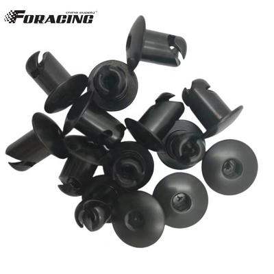 Универсальные 7/16&quot; Алюминиевые Dzus Button Dome Allen Head Quarter Turn Fasteners.500 Black Быстрая и простая замена/ремонт