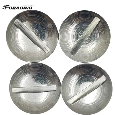 Universal Sprint Car Parts 7/16&quot; *.500&quot; Купол голова четверть поворотный штурвал с стальными крепежными элементами Dzus