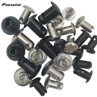 Universal Fitment 7/16 дюймовый сцепление.600 Dzus кнопка Алюминиевые автокрепители для универсальных модифицированных автомобильных деталей