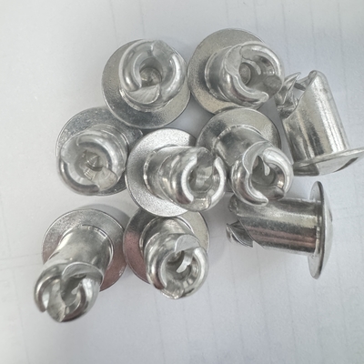 Серебряный Алюминиевый Купол Голова Dzus 7/16 x.500 Быстрые поворотные крепежные устройства для универсальных модификации автомобилей Спринт Быстрая установка