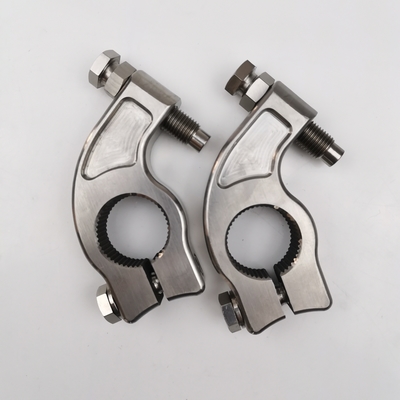 1 3/4&quot; Split Titanium Sprint Car Torsion Stop Universal Fit с 1 1/8&quot; Spline Pinch и регулировщиком болт включен