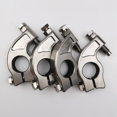 1 3/4&quot; Split Titanium Sprint Car Torsion Stop Universal Fit с 1 1/8&quot; Spline Pinch и регулировщиком болт включен