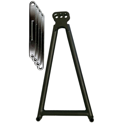 Tab Hole Dia 3/8&quot; Jacobs Ladder 13-5/8&quot; Спринт Автомобиль Хромоли Черный 3 отверстия гоночный автомобиль Зима Год Универсальный