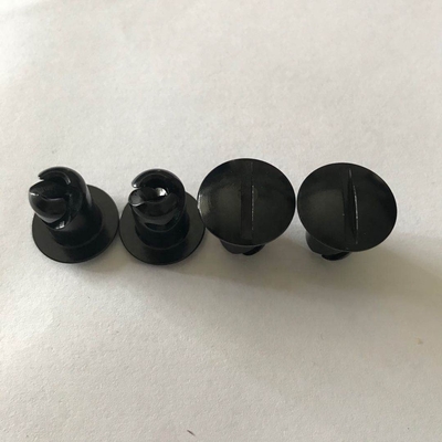 Универсальные автомобильные фитинги.500 Черный Алюминий Dzus Button Dome Head Quarter Turn Fasteners для ремонта/замены спринтовых автомобилей