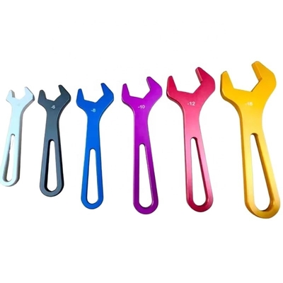 Универсальный AN Spanner Алюминиевый Billet Racing Tool Sets 6 шт. Один комплект AN4-AN16 Sprint Car Keys для гонок и настройки