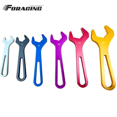 Универсальный AN Spanner Алюминиевый Billet Racing Tool Sets 6 шт. Один комплект AN4-AN16 Sprint Car Keys для гонок и настройки
