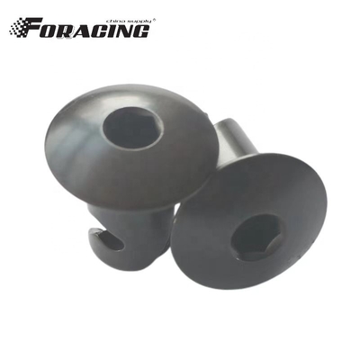 Грипп.500 &quot;Алюминий Dzus Button Dome Allen Head Quarter Turn Fasteners для гоночных автомобилей Мотоциклы Улучшение производительности