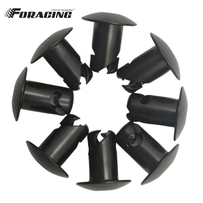 Универсальный год Универсальный 7/16&quot; Алюминиевый Dzus Button Dome Allen Head Quarter Turn Fasteners 0,50&quot; Черный Универсальный для года