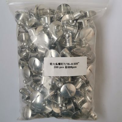 &quot;Серебряный Алюминиевый Квартир Ворот Dzus 7/16&quot; x.500 Универсальный OE NO. Существенный компонент замены / ремонта