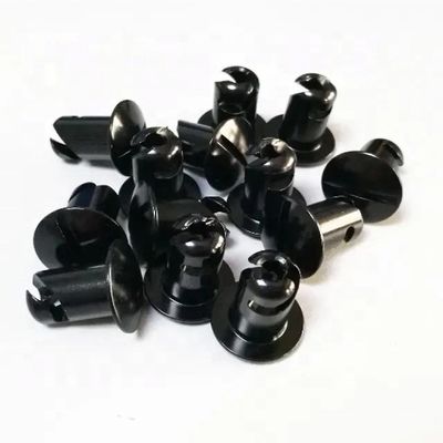 Универсальный 7/16 "x.500" Черный четверть поворот Dzus Stud Алюминиевый крепеж для всех погодных условий