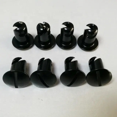 Универсальный 7/16&quot;x.600&quot; Черный четверть поворот Dzus Stud Алюминиевый крепеж Стандартный OE NO. для универсальной установки и долговечности