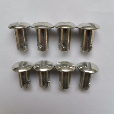 Универсальная автомобильная установка Замена/ремонт с 7/16&quot; *.550 Dzus Button Silver Aluminum Sprint Car Fasteners Простая установка