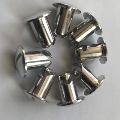 Универсальная автомобильная установка Замена/ремонт с 7/16&quot; *.550 Dzus Button Silver Aluminum Sprint Car Fasteners Простая установка