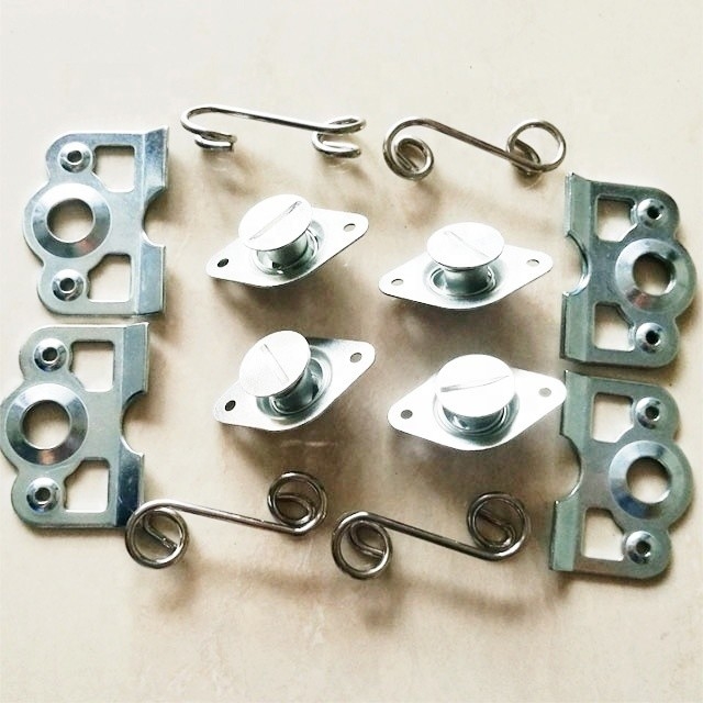 Заменить/ремонтировать Sprint Car.500 Tab Plate and Springs Steel Universal 7/16&quot; Self Ejecting Dzus для замены