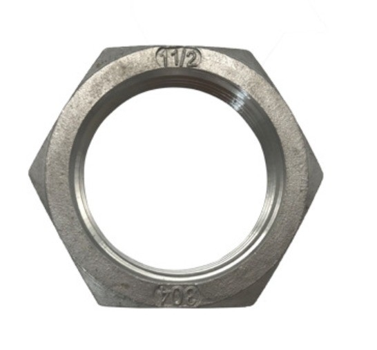 GB Standard 5/8-18 Титановые шестеренговые консервы для Heim Joint Rod End Thin Nut Hexagon Natural Finish Imperial Inch Titanium