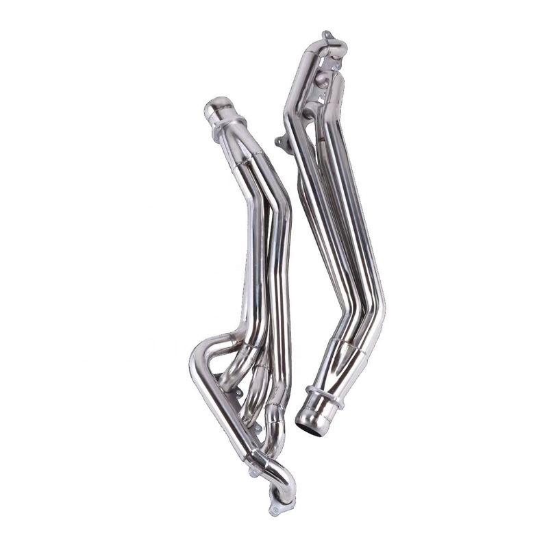 Полированный выхлопный насос из нержавеющей стали для 5.0L V8 Mustang Manifold LS1 LS2 LS3 LS6 LSX Гарантированная пригодность и функция