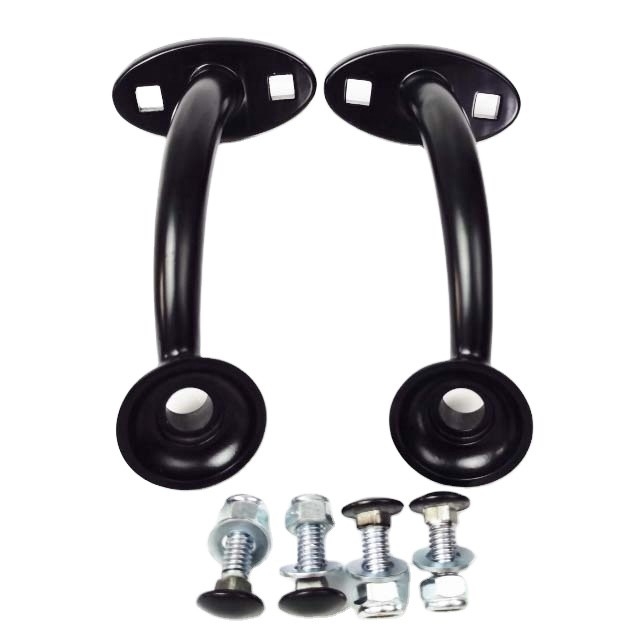 Universal Highboy Fenderless Hot Rod Headlight Mount Черная стальная конструкция для универсальной автомобильной установки OE NO.