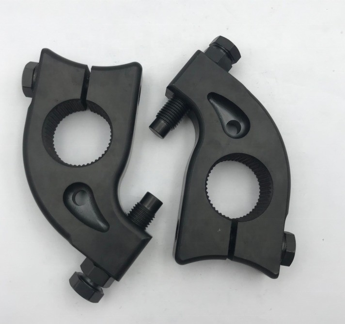 Титановый Gr5 Черный ПВД Торсионный стоп 1 3/4 &quot;Раздел 1-1/8&quot; Сплин 7/16 Регулируемый болт для всех шестигранников 9/16 &quot;в различных отраслях промышленности