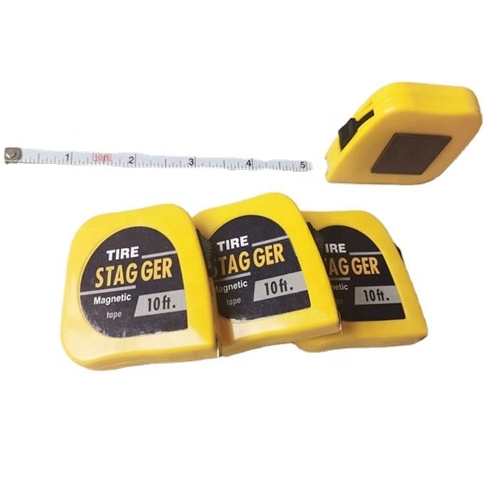 Universal Car Fitment Standard Race Car 1/4 Wide Blade x10 Foot Tire Stagger Tape Measure OE NO. Стандартный год Универсальный