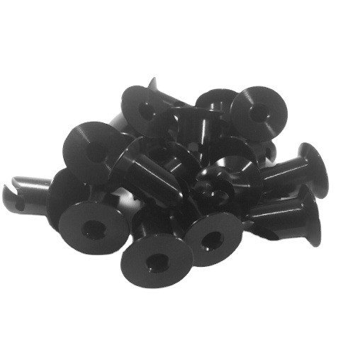 Универсальный год стандарт OE NO. 7/16 &quot;Алюминиевая кнопка Dzus Flush Allen Head Quarter Turn Fasteners.500 Black Быстрая и безопасная установка