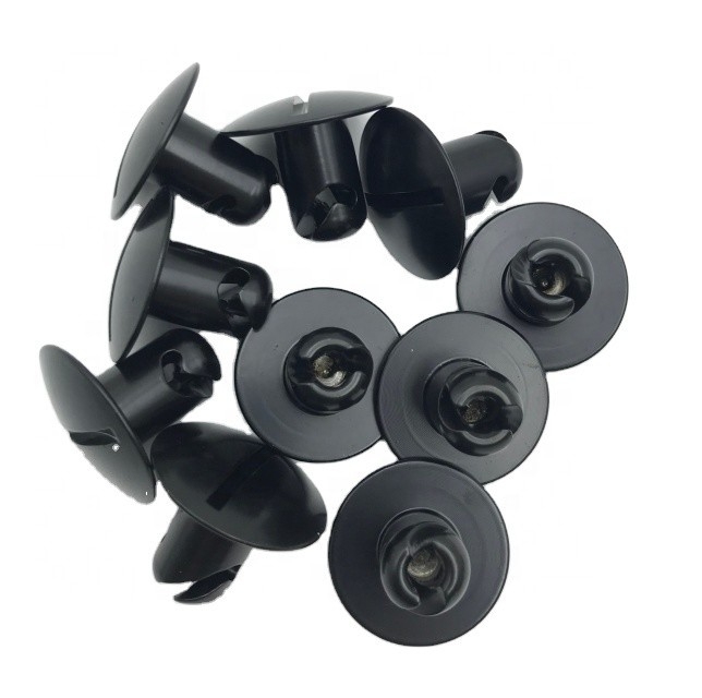 Универсальный 7/16 &quot;Алюминиевый Dzus Button Dome Head Quarter Turn Fasteners.500 Черный Универсальный.500&quot; Хватка с материалом