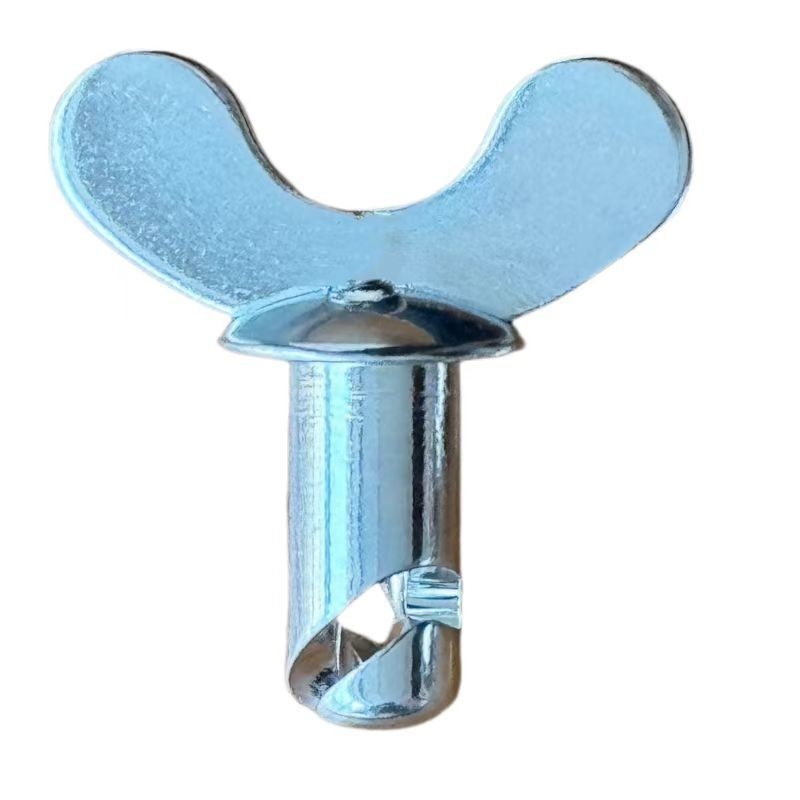 Универсальные кнопки Dzus Dome Butterfly Head для автомобилей Sprint Steel 5/16 &quot;x.500&quot; Серебряный Заменить/ремонтировать Универсальное устройство OEM